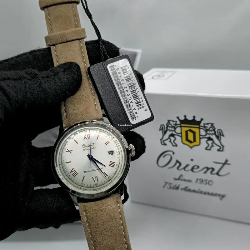Orient Bambino V2 75th Anniversary Limited Edition Men's Watch- RA-AC0027S
